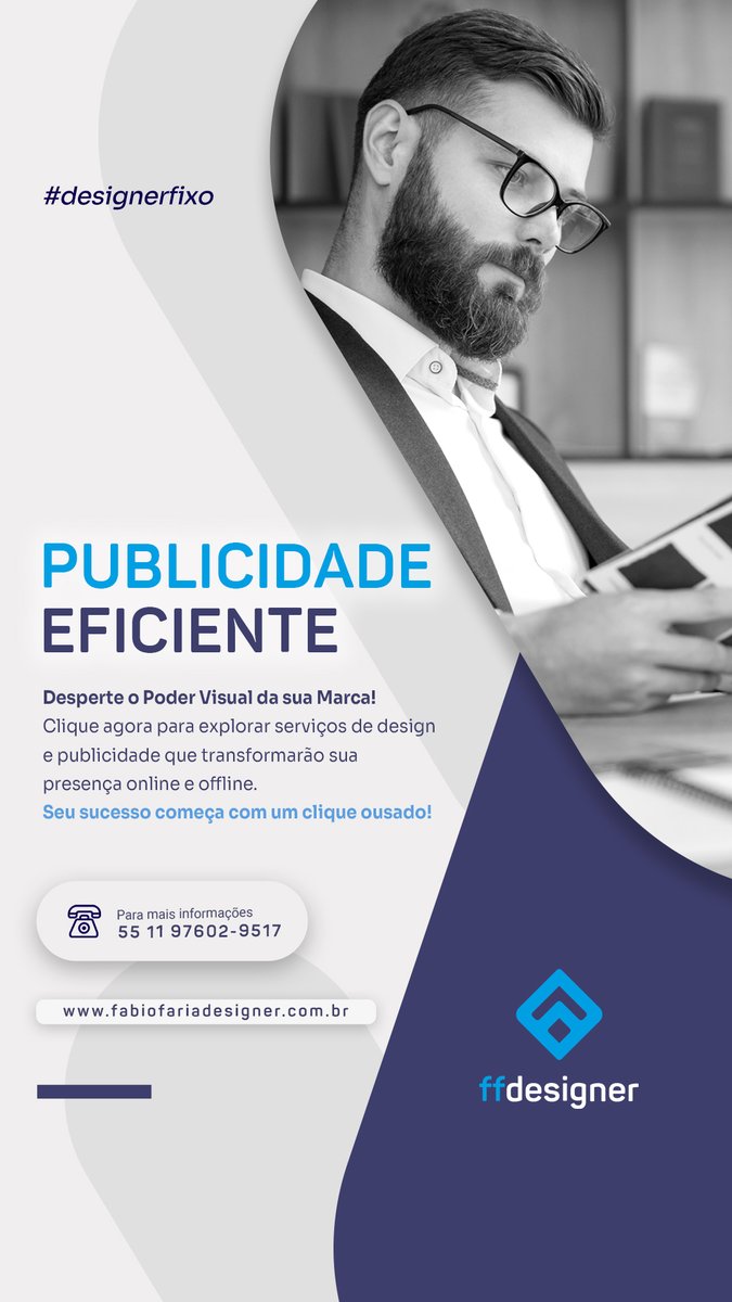 ffc_designer's tweet photo. Desperte o Poder Visual da sua Marca! Clique agora para explorar serviços de design e publicidade que transformarão sua presença online e offline. Seu sucesso começa com um clique ousado!

#DesignInovador
#IdentidadeVisual
#PublicidadeEstratégica
#MarketingImpactante
#designersp https://t.co/EpimF4Z771