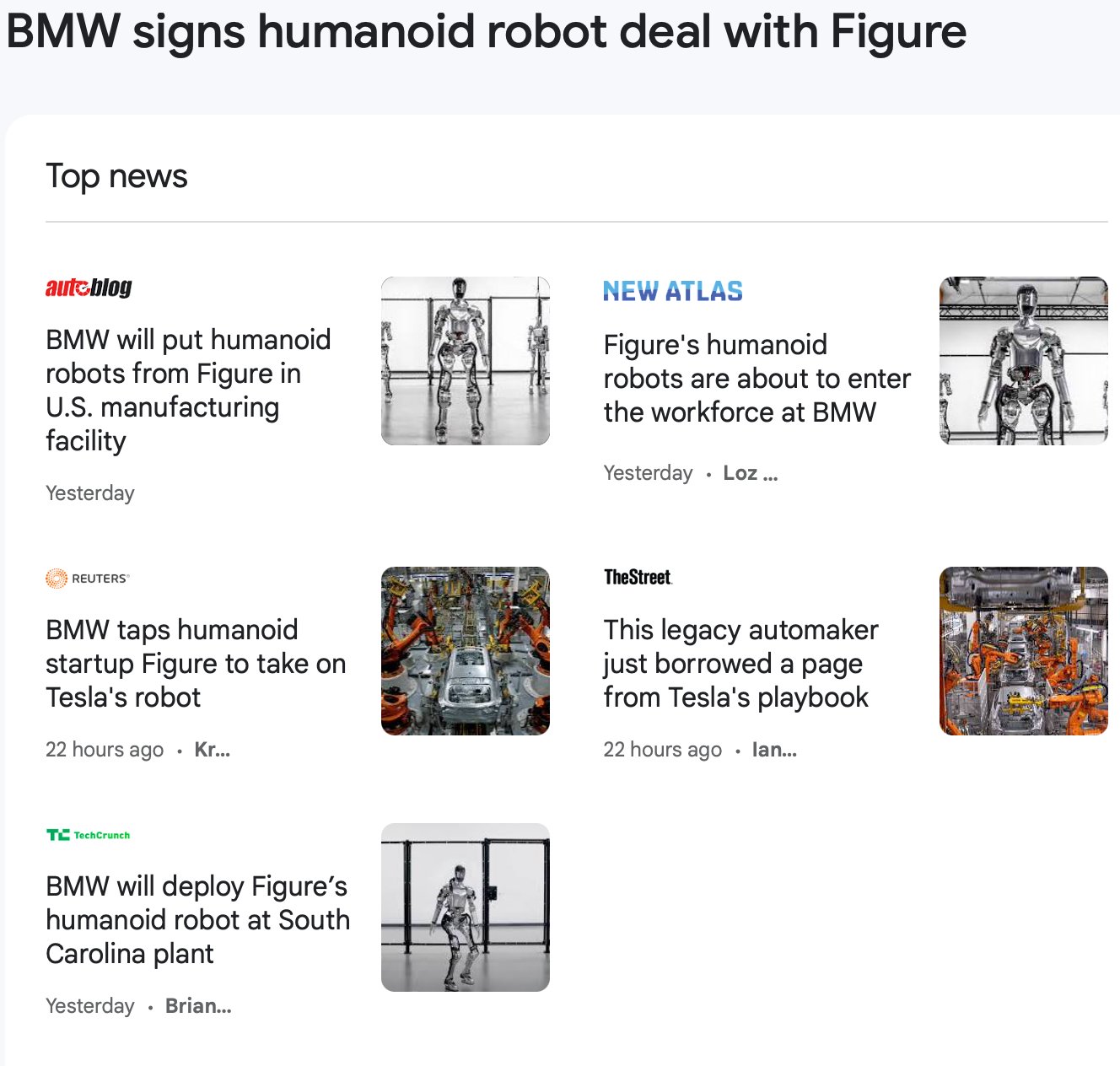 Figure's humanoid robots are about to enter the workforce at BMW