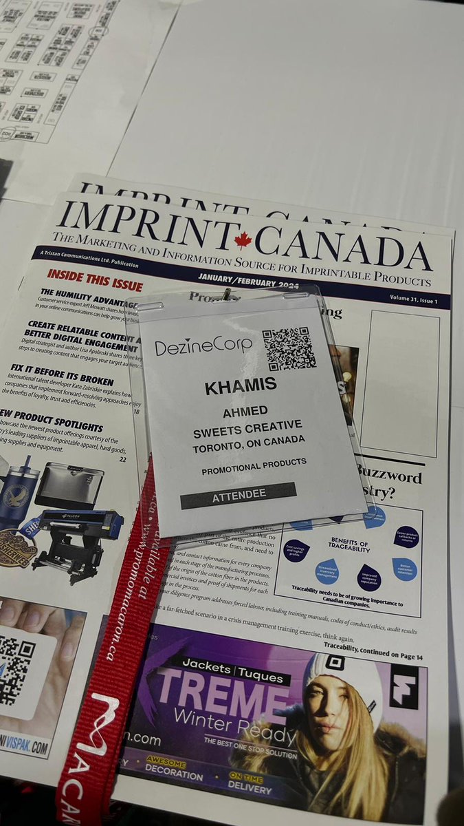 SweetsCreative's tweet image. It was a great opportunity to speak with many amazing artists at #ImprintCanada.