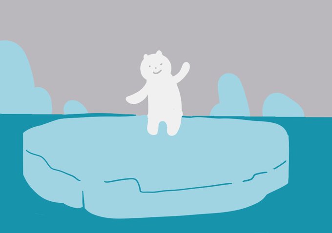 「polar bear smile」 illustration images(Latest)