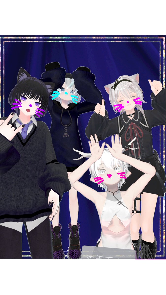 yozakuraRen2's tweet image. すげえ、思ってたよりプリクラ撮れた感動🥹🥹
いつぶりだろう…学生時代を思い出した🥹🥹
ただペン落書きが難しかったぁ～実際に立たないと書きにくいかも🤔
#ぶいぷり #VRChat #VRChat_world紹介
vrchat.com/home/world/wrl…