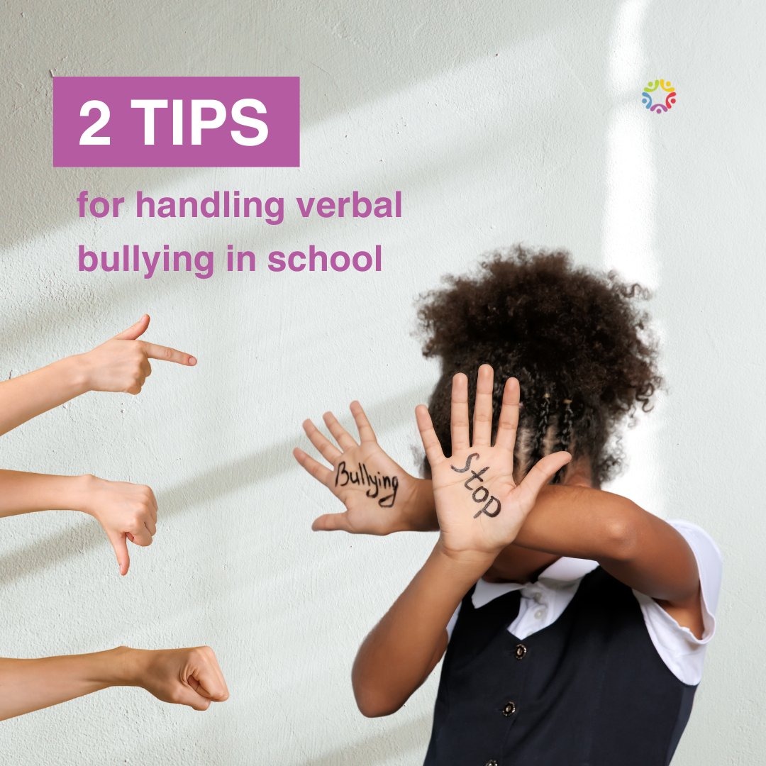 Verbal bullying can be hurtful and leave lasting scars. Check out our video for 2️⃣ simple tips on dealing with verbal bullying. bit.ly/489rCck

#verbalbullying #stopbullying #empowerment #speakup #findsupport #teens #students #socialskillscenter