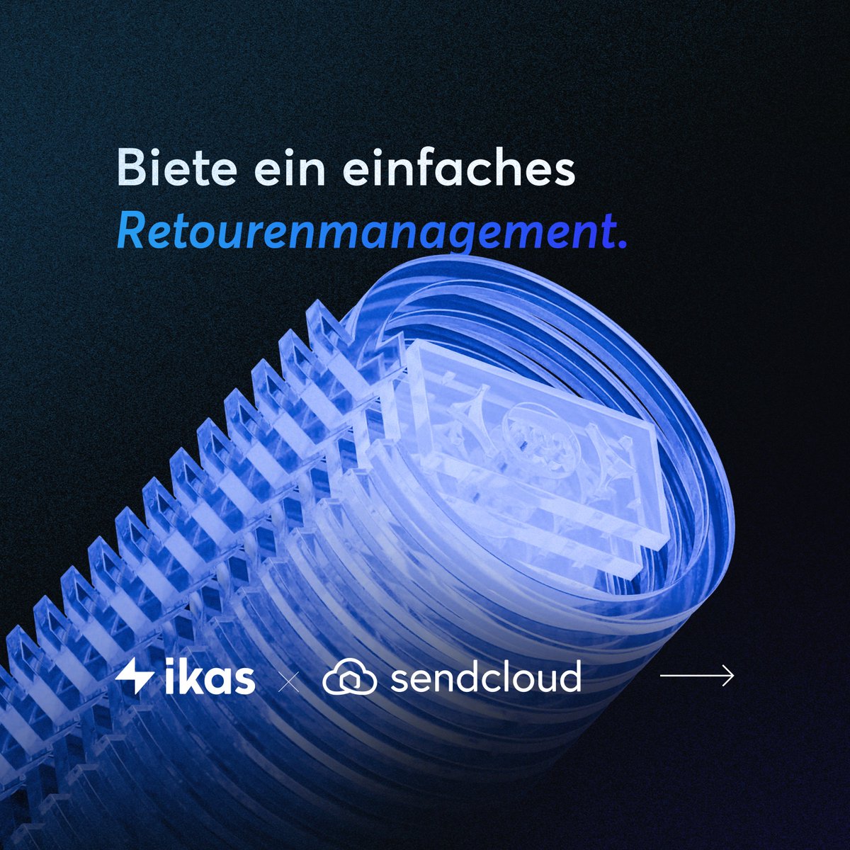 ikas_dach's tweet photo. Mit einem Onlineshop von ikas profitierst du jetzt auch von allen Vorteilen, die dir Sendcloud bietet!
#ikasdach #ecommerce #sendcloud https://t.co/y5dTZvxxY2
