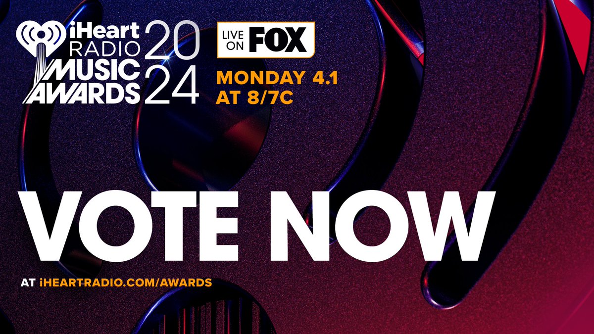 It's POWER HOUR!!! 🌟 From 8-9pm EST every day your #iHeartAwards votes will count as DOUBLE! 😍 Vote now: iHeartRadio.com/Awards