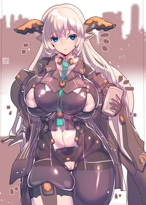 200RT超えてますね どうも有り難う御座います
今回は意味不明なレベルでキッツイ規制掛かったので
ホント200越えてるのは奇跡だと思います……

カラバリ試案は解りにくいですがスーツ部分の彩度
当初はこんな感じで彩度低めでしたが色の切り替えパートが"立たない"のでアゲてますね 