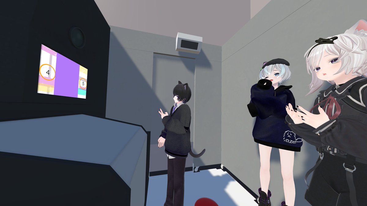 yozakuraRen2's tweet image. すげえ、思ってたよりプリクラ撮れた感動🥹🥹
いつぶりだろう…学生時代を思い出した🥹🥹
ただペン落書きが難しかったぁ～実際に立たないと書きにくいかも🤔
#ぶいぷり #VRChat #VRChat_world紹介
vrchat.com/home/world/wrl…