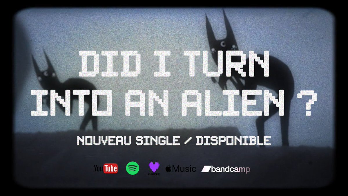 Did I turn into an alien est dispo  ⛈️youtube.com/watch?v=W3klR1…
Virage à 168° / Nouvelle ère
Partagez le son les potes, pourboirez-le, streamez-le 
EP " Angry Boy " en route