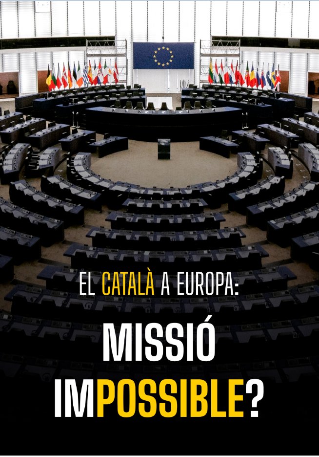 ▶️A LA CARTA | "El català a Europa: missió impossible?" a <a href="/som3cat/">3Cat</a>

Un recorregut per les interioritats diplomàtiques i les negociacions polítiques per tal que el català esdevingui la 25a llengua de la UE #CatalàEuropa3Cat

🎥De <a href="/quadern_tactil/">Pep Antoni Roig</a> 
🔗ccma.cat/3cat/el-catala…