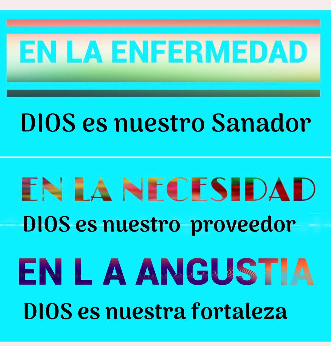 confiamos_en's tweet photo. Confiemos 🙏🏻, en nuestro Dios. https://t.co/1JT3vp4F8v