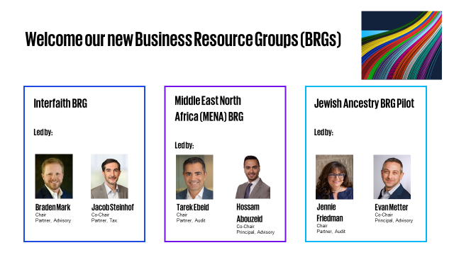 Proud to be part of a firm that fosters a sense of belonging for all and very excited to see the expansion of our BRG community. I’m looking forward to seeing the fresh perspectives our new leaders will bring. bit.ly/3S3cGWR