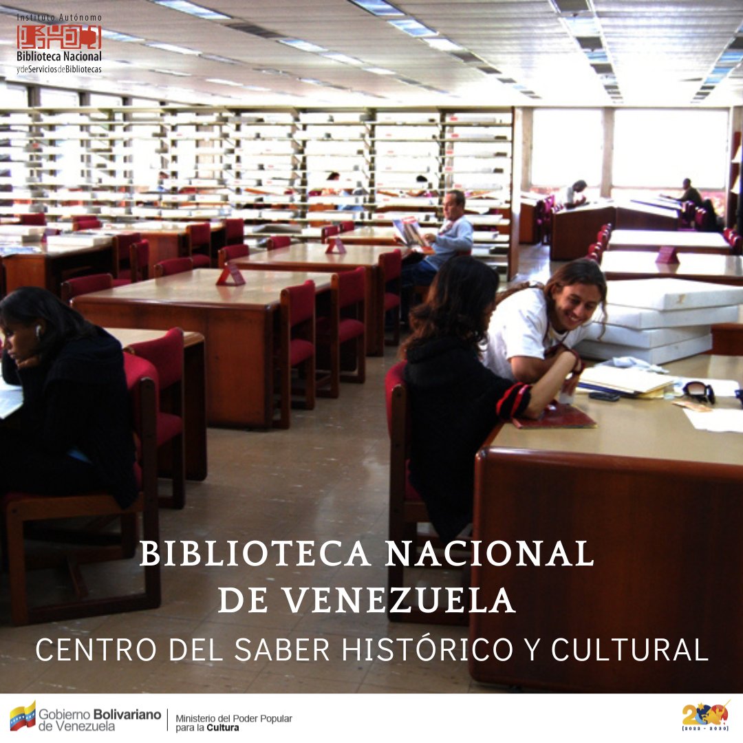 BiblioNacional's tweet photo. #SabiasQue || Gracias a la lectura podemos llegar a conocer todo lo que se ha escrito sobre la historia.
Encuéntrate con el conocimiento en la @BiblioNacional

Contactos:
📨oficialespublicaciones@gmail.com 📨referencia.virtualbn2021@gmail.com

#AvanzamosParaVencer https://t.co/baiQBlA2QB
