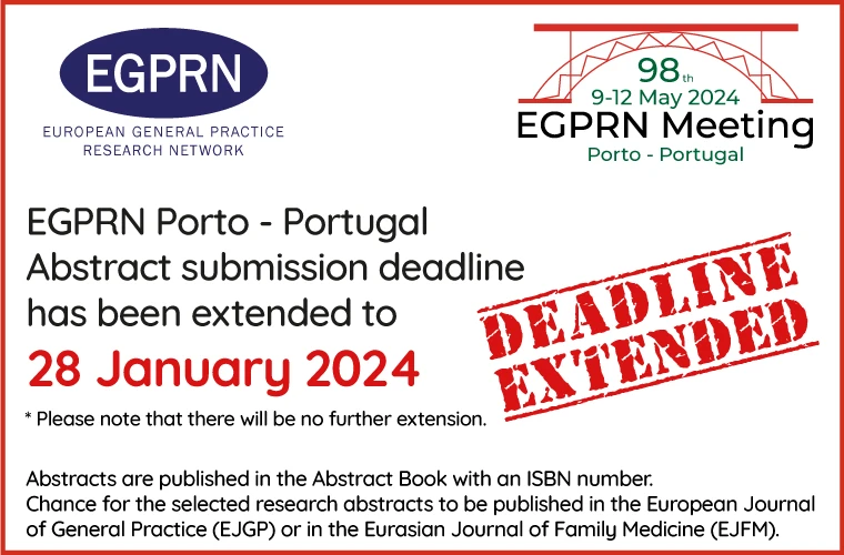 #EGPRNporto meeting abstract submission deadline has been extended until 28 January 2024! meeting.egprn.org