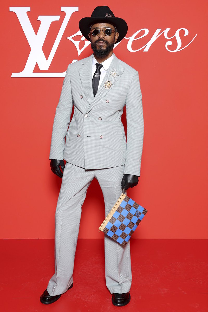 Lakeith Stanfield at the <a href="/LouisVuitton/">Louis Vuitton</a> Men’s by <a href="/Pharrell/">Pharrell Williams</a> #FW24 Paris show.