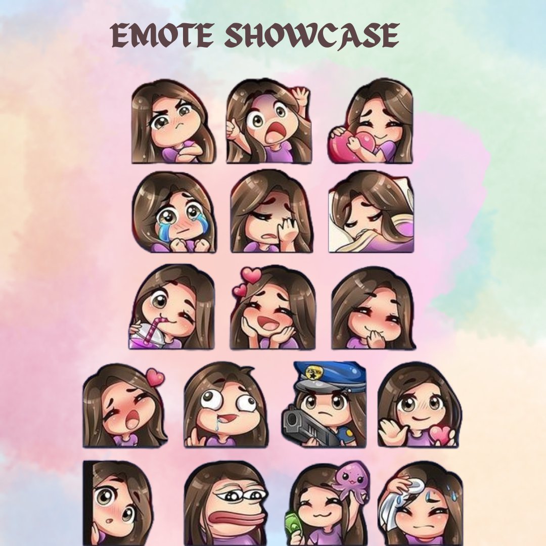 cjcharles9986's tweet photo. Emotes!! DM for orders i'm designing 10 custom emotes for $130
.
#NewYear2024 #emoteartist #fypシ #fypage #NFT #NFTartist #gamer #gamergirl #manga #portrait #artist #twitch #twitchaffiliate #JanuarySpecial #FYP #logo #emotes #banner #overlay #art https://t.co/cALOPjYfow