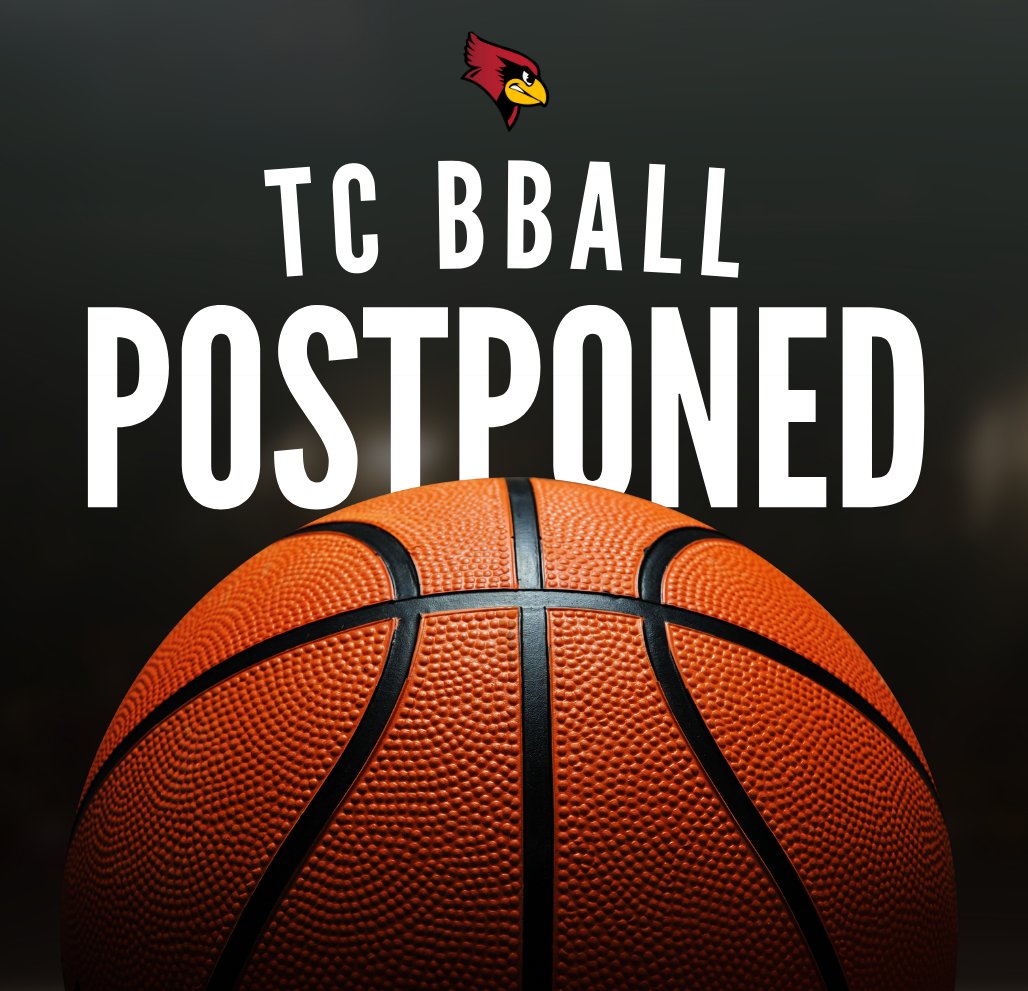 TC_Schools_KY's tweet photo. Tonight's Girls/Boys Basketball Double Header vs. Campbellsville has been postponed due to inclement weather. 

ALSO, tomorrow's Clem Haskins Classic games are postponed.  

New dates and times are being arranged and will be released when available.

#tcpride #gocards #ladycards https://t.co/eoFiFhFHf6