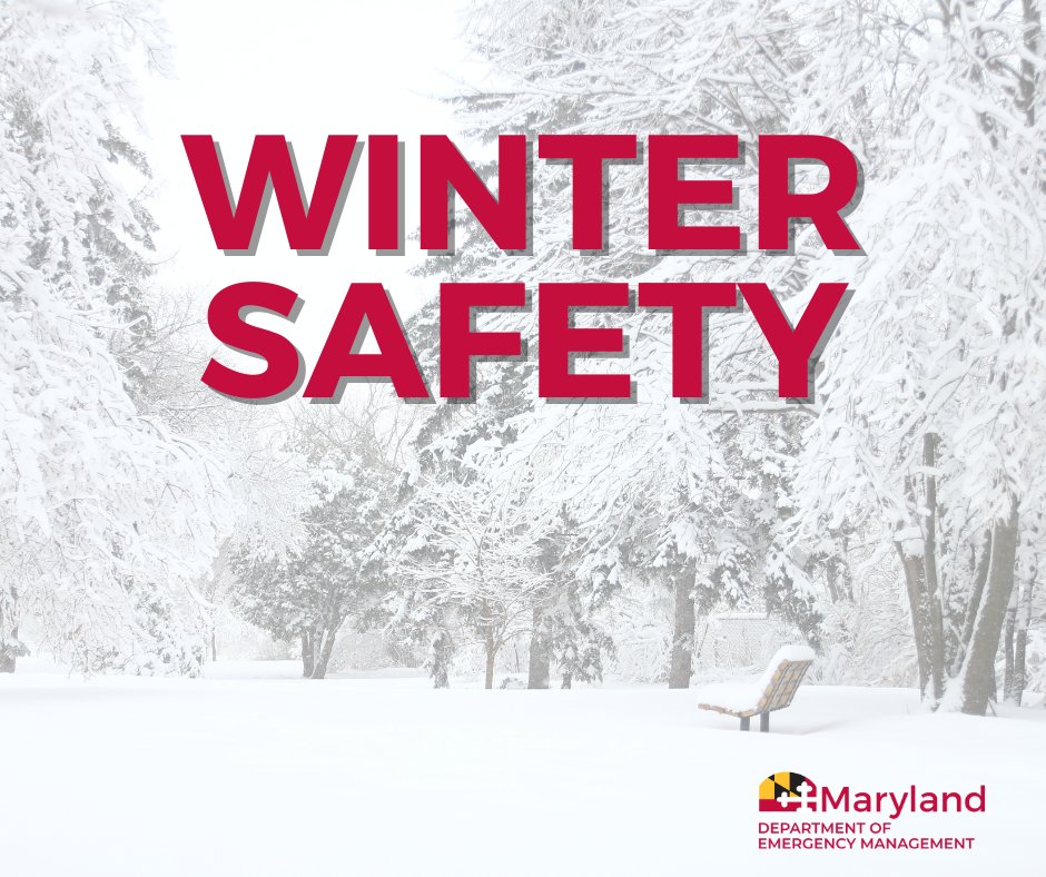 Snowy and chilly today. Be careful on roads; many may be icy. Check on vulnerable family/neighbors (and maybe shovel some snow for them if you'd like the good karma). For everything from storm safety to preparing your home for emergencies, check out: bit.ly/-WinterStorms #mdwx