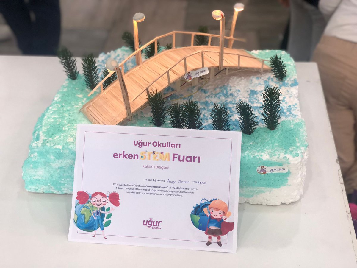 UOCalli's tweet photo. erkemSTEM FUAR HAFTAMIZDAN KARELER⚙️
2.sınıf öğrencilerimizin disiplinlerarası bağlantı kurdukları erkenSTEM dersimizin “Makineler Dünyası” ve “Yeşil Dünyamız” temalarında gerçekleştirdikleri projeleri 1. Dönem erkenSTEM fuarımızda sergilendi. 👏⚙️  #erkenSTEM https://t.co/jWICKQo8E3