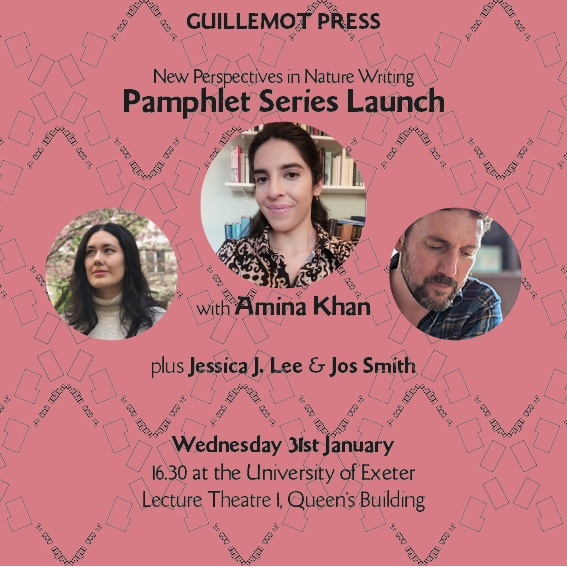 How's this for a start to the year! THREE new pamphlets. Non-Fiction by @_amina_khan, @nushelle and Praha R, collaborating with @WillowherbRvw & @uea. Take a look at the pamphlets guillemotpress.co.uk/nonfiction and come celebrate with us at the Exeter launch eventbrite.co.uk/e/new-perspect…