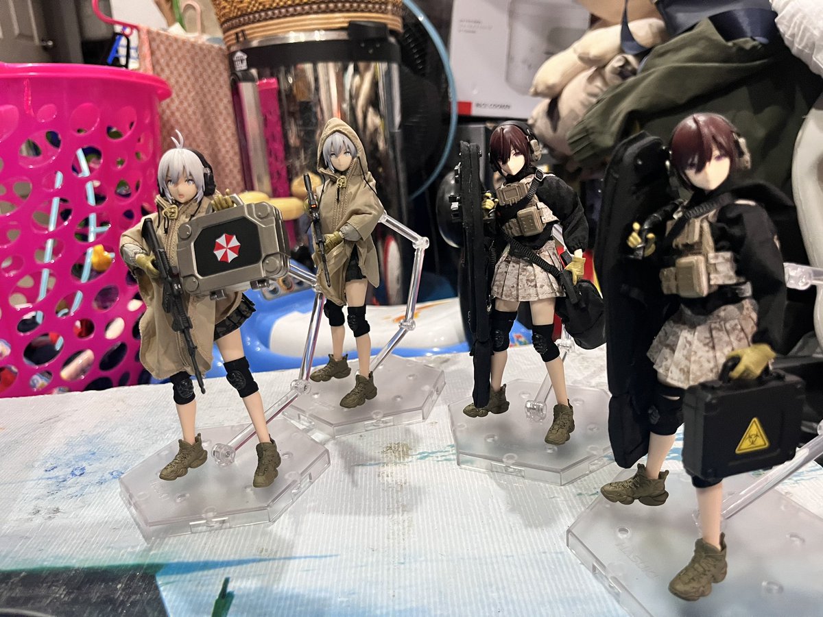 Get ready! #ResidentEvil #fpy #tactical #littlearmory #customtoy #figma #figure #hasuki