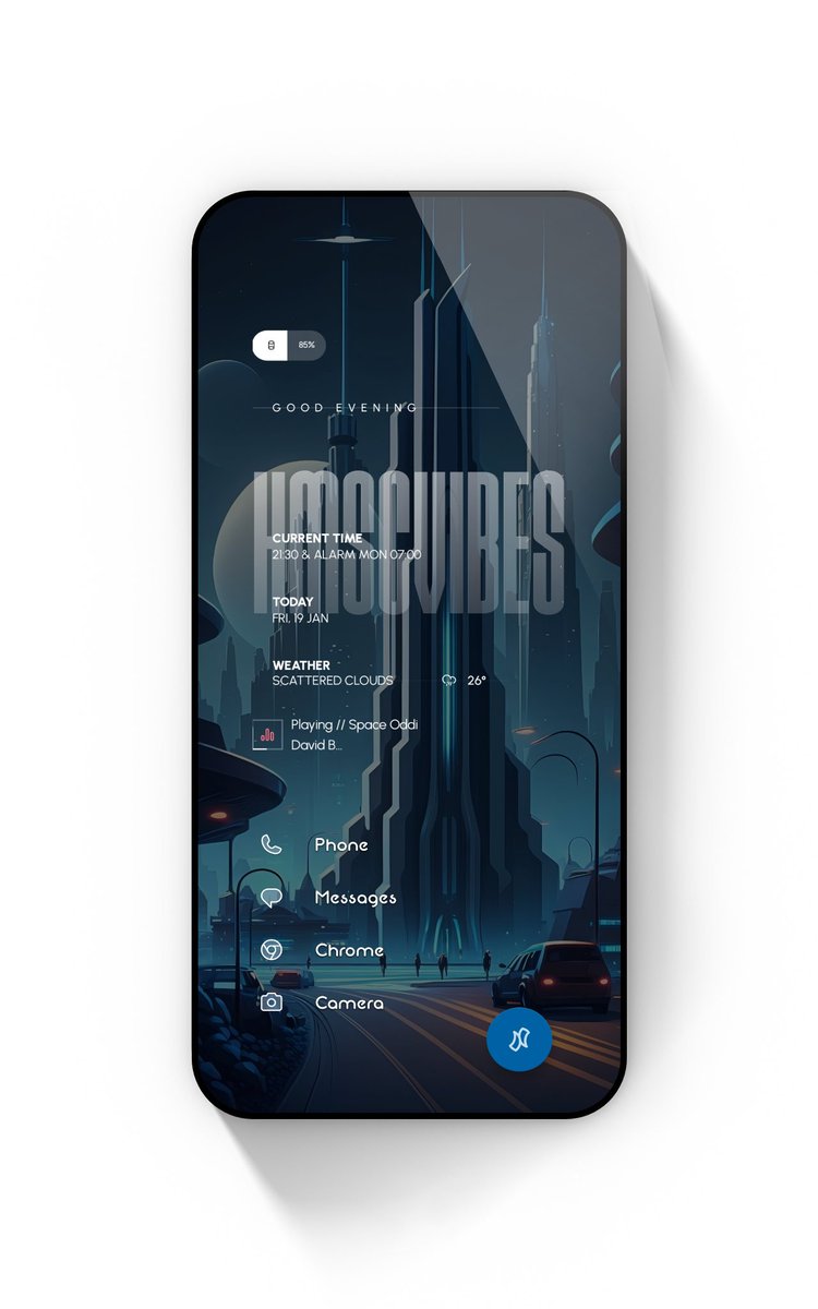 homescreenvibes's tweet photo. Good Evening.
📍Niagara Launcher @NiagaraLauncher
📍Muzei @romannurik
📍WallStyle (Architecture 8) @DroidDecor
📍Sheer KWGT (AW145) @asdlordesigns
📍Templates @nalankang1
#android #realme #homescreen #withniagara #wallpapers #W8CODE #personalisation #widgets #icons #HS2i https://t.co/BnpN66S4uO