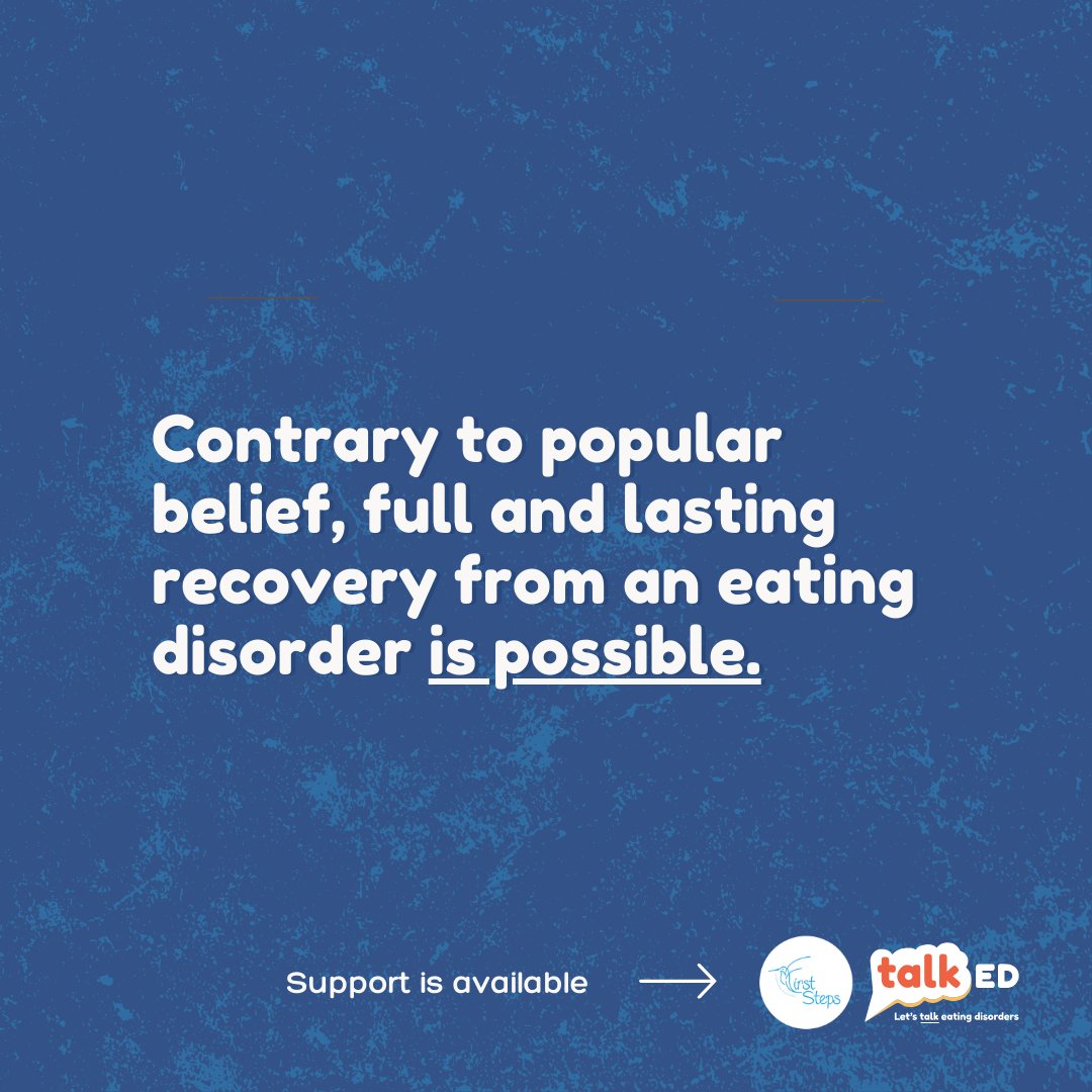 There is still a huge misunderstanding around eating disorders and also a huge amount of stigma. Support is available.

Find out how First Steps ED can help: firststepsed.co.uk

#SupportNotStigma #EDRecovery