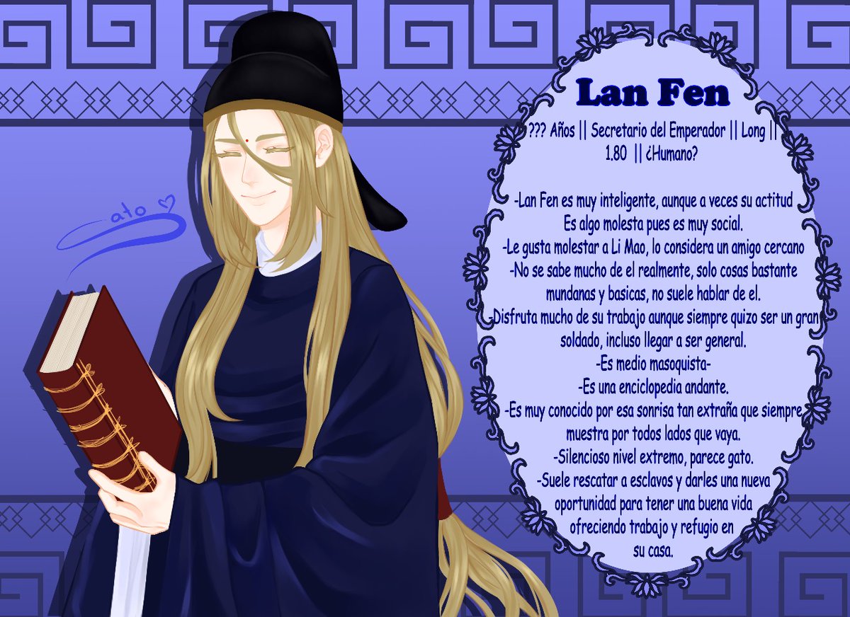 Satok0_'s tweet photo. #TWChinese_Empire

BUENO YA TERMINE AL SECRETARIO WAAA!!✨️

Si alguien quiere hacer algun trabajador de la casa Lan adelante puede hacerlo uwu solo avisarme antes plis

Si quieren armar cositas con el adelante no muerdo...mucho 👀✨️ https://t.co/2WIyctK0MH