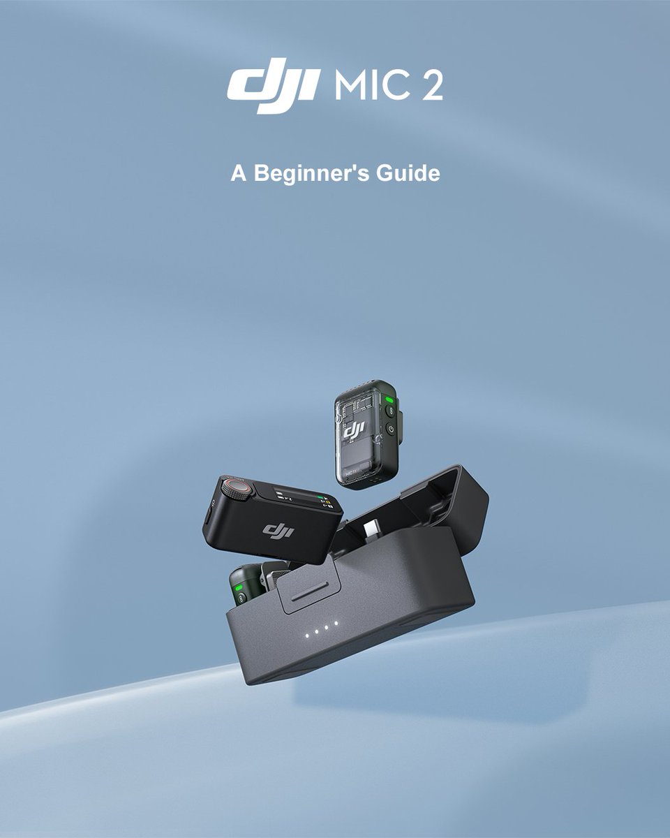 Facing connectivity issues with your new DJI Mic 2? Wondering how to seamlessly use it with smartphones, cameras, or computers? Fear not! Click on dji.ink/6LEejw dive into our comprehensive beginner's guide for DJI Mic 2 and effortlessly seize mesmerizing moments.