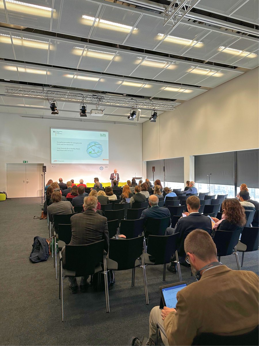Deeper collaboration between national and international #genebanks and more global support for the #cropdiversity conservation are the key to the future #foodsecurity.

We are grateful to all the speakers and participants at our #GFFA2024 panel!
