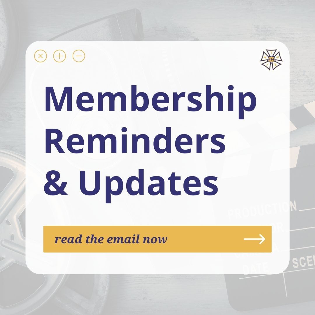 #CheckYourEmail to see the latest updates and reminders from #iaLocal484 #IATSE #InSolidarity #UnionStrong #Texas #Oklahoma #CheckYourListing #UpdateYourPreferences #UnionNews