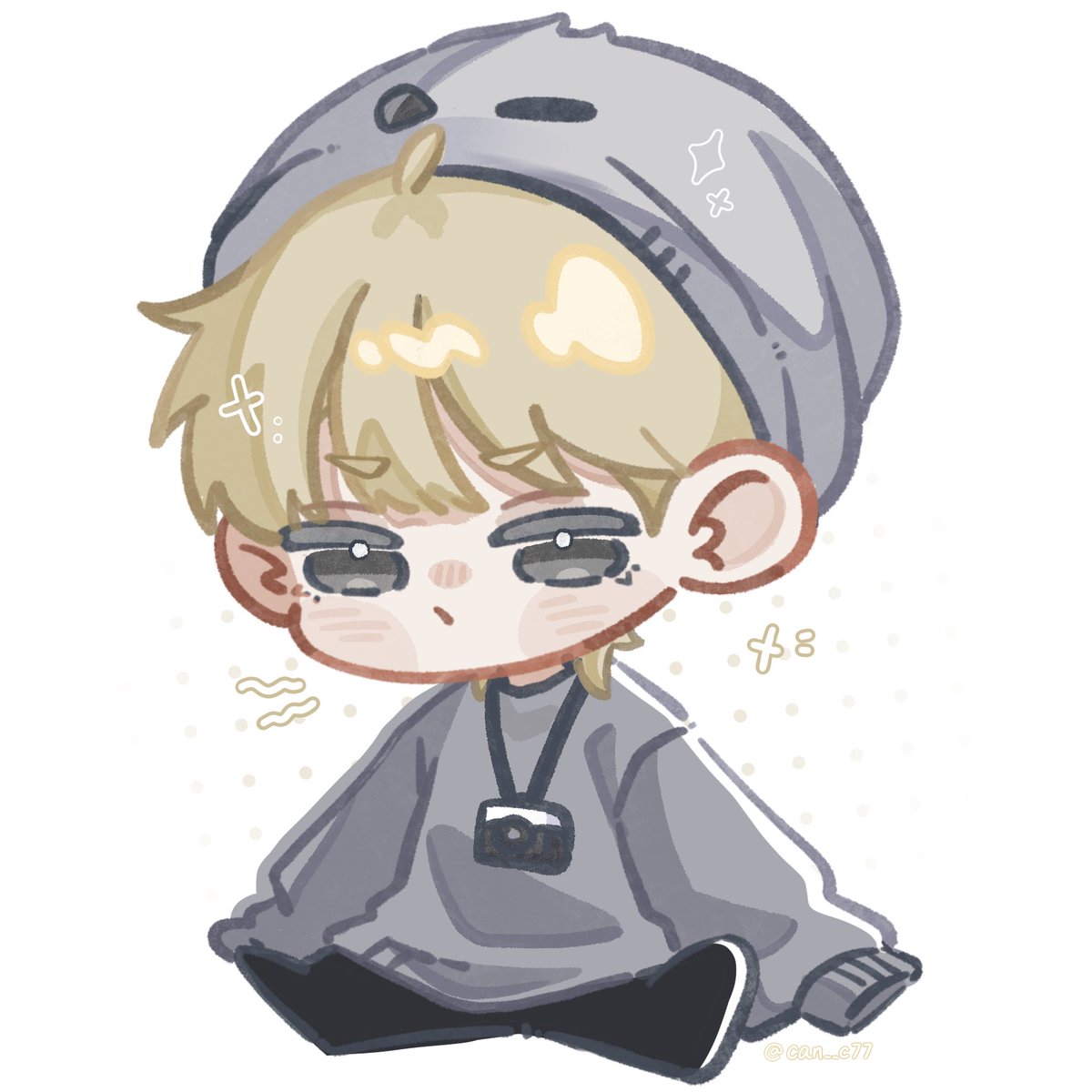 繼續偷偷🐢
鵰民毛帽好像很讚😌