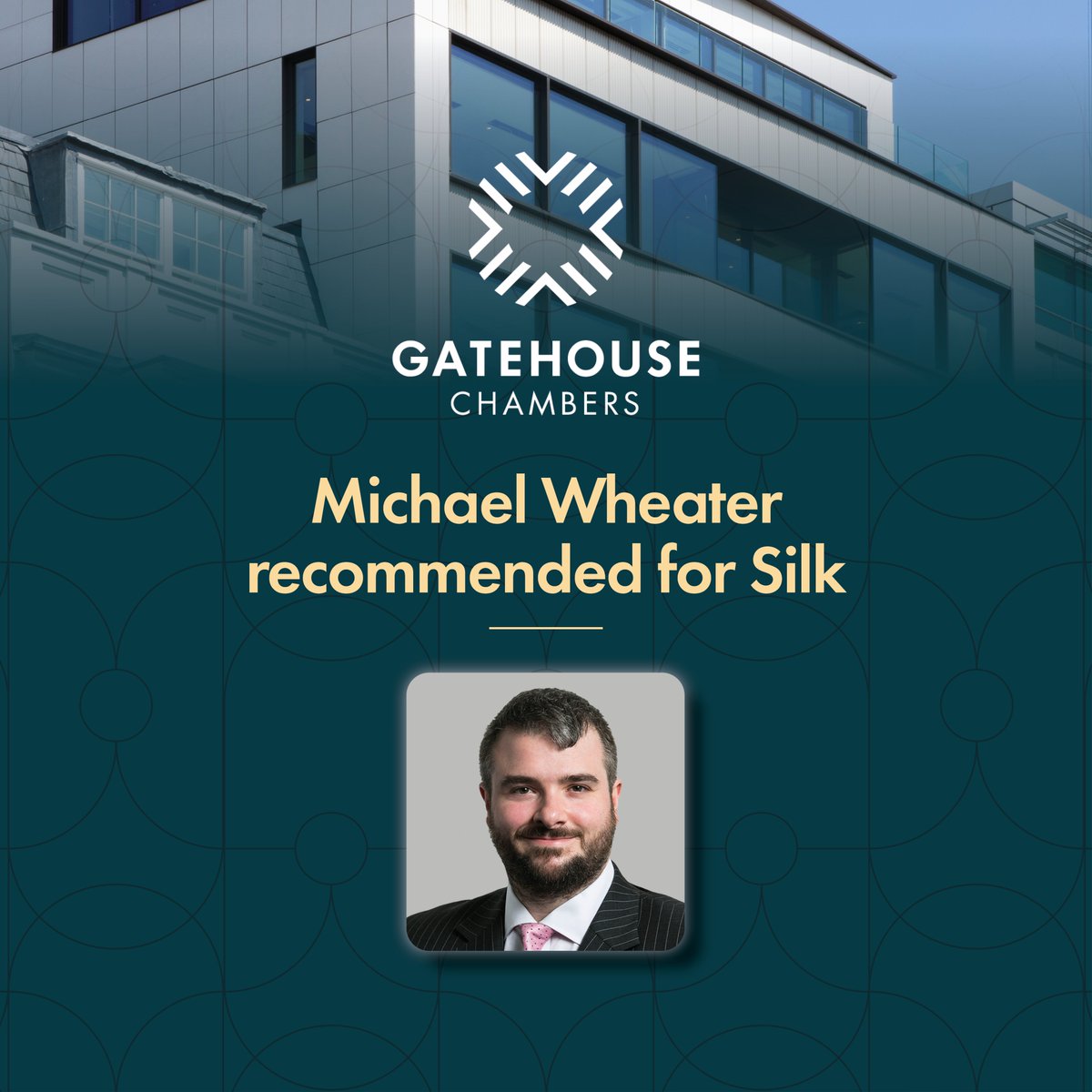 We're delighted to announce that Michael Wheater has been recommended for silk (KC) in the 2023 competition. Congratulations, Michael! Thoroughly deserved. Learn more about his expertise here... gatehouselaw.co.uk/michael-wheate…