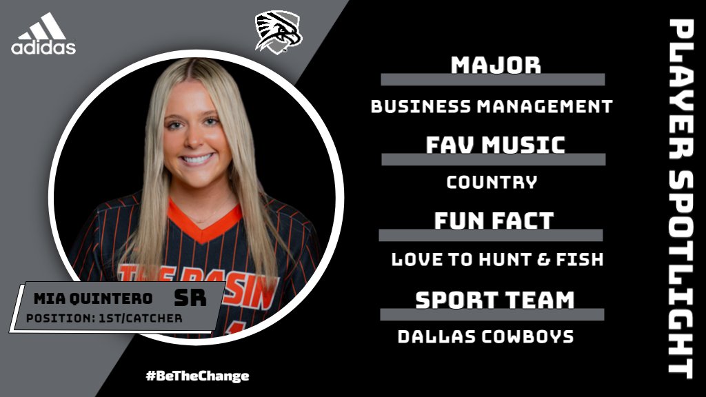 2 WEEKS FALCON NATION!!! 2 weeks till you get to see your favorite softball team in action! Please give the biggest s/o to our Sr. infielder <a href="/mia_quintero00/">Mia</a>. Mia always has a great attitude and smile on her face.  Oh...and she hits 💣💣💣#14Days #BeTheChange