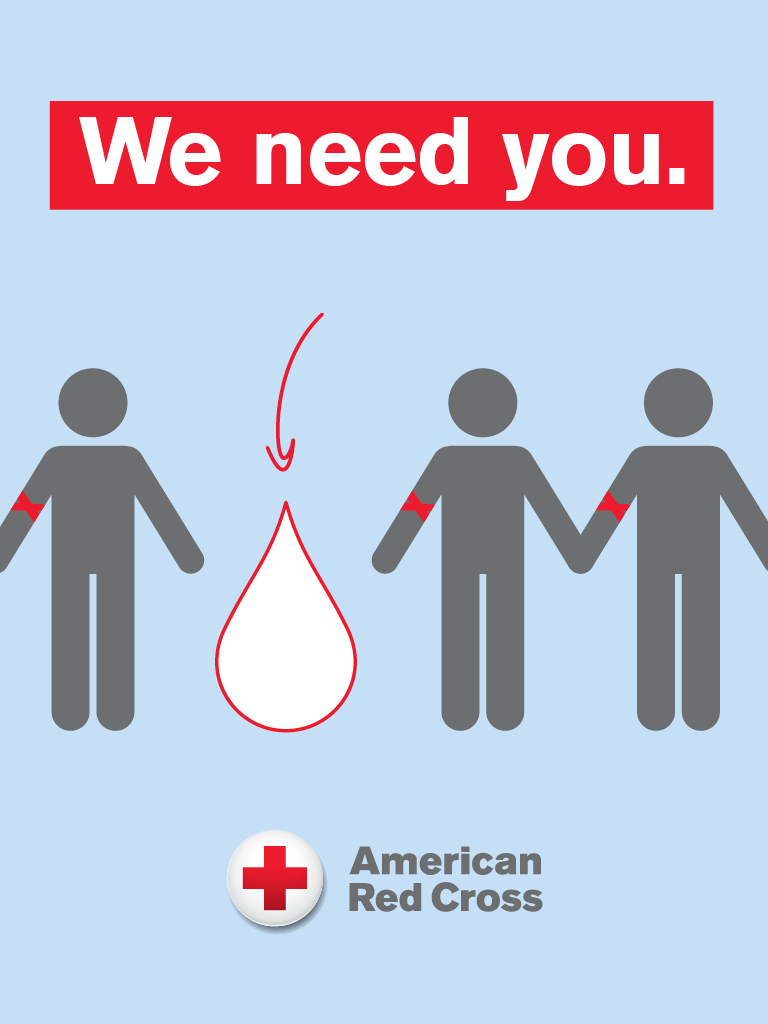 FACT: The @RedCross is experiencing an emergency blood shortage as the U.S. has the lowest number of people giving blood in 20 years. Patients are still counting on donors for lifesaving blood products. Make an appointment to give now at RCBlood.org/Donate ❤️
