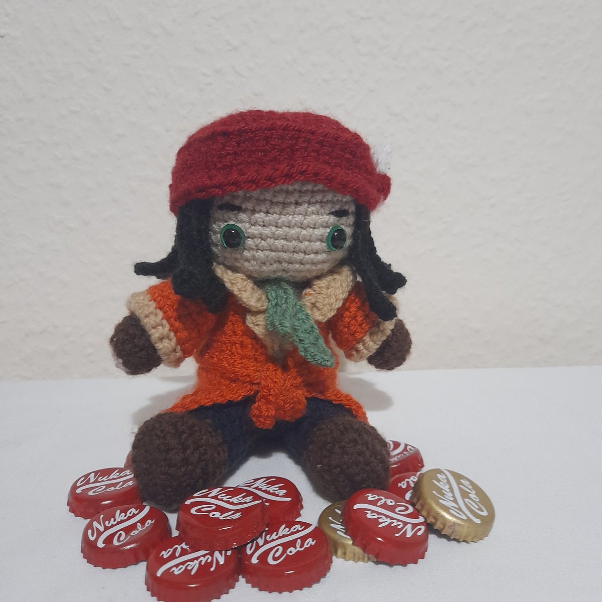 Fallout's tweet photo. Our favorite Diamond City reporter in cute crochet form.
Made by Instagram @naelere_crochet #FalloutFanArtFriday https://t.co/DxucabaWex
