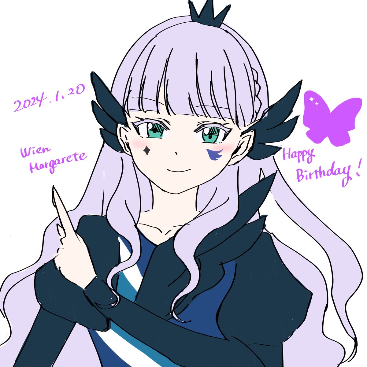 誕生日おめでとう🎂🎉
3期でのリエラとしての活躍が楽しみです🫶💜
印象深いButterflyWingの衣装で🦋

 #ウィーン・マルガレーテ生誕祭2024 
 #ウィーン・マルガレーテ誕生祭2024 
 #ウィーン・マルガレーテ 
 #Liella  #Liella応援