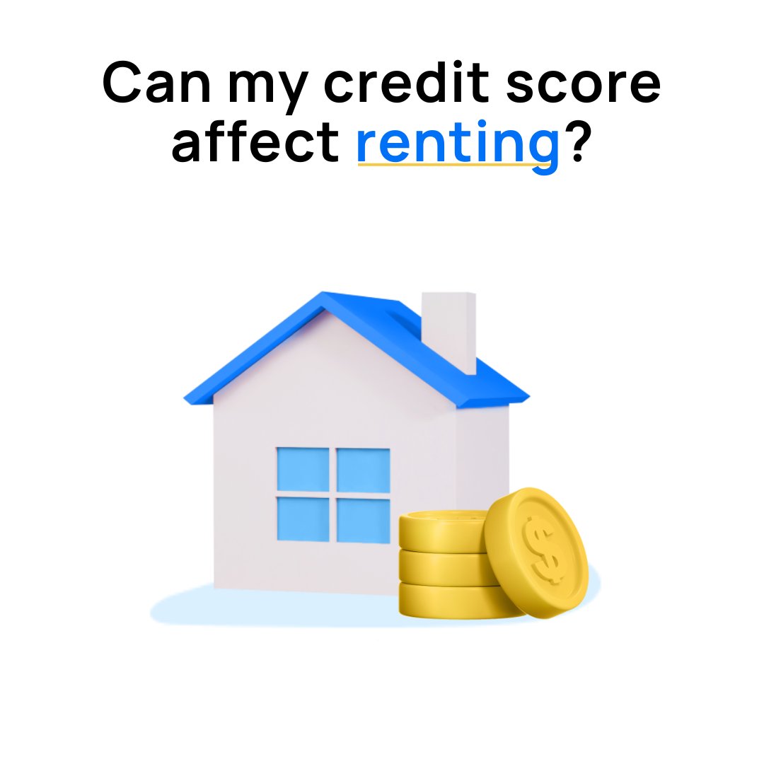 Yes! Your credit score can significantly impact your ability to rent. Landlords often check credit scores as part of the application process. #CreditTips #FinancialWellness