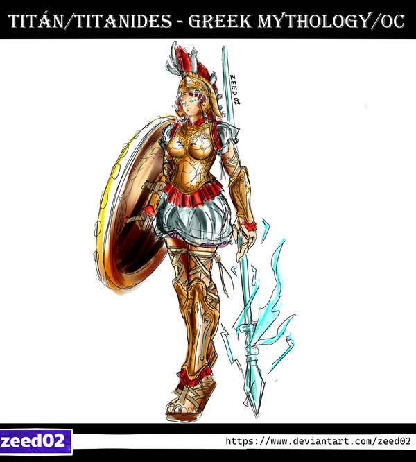 zeed_02's tweet image. #ancient #history #hoplite #oc #athena #bronze #female #goddess #greekgoddess #greekmythology #mythology #originalcharacter #shield #soldier #spear #titan