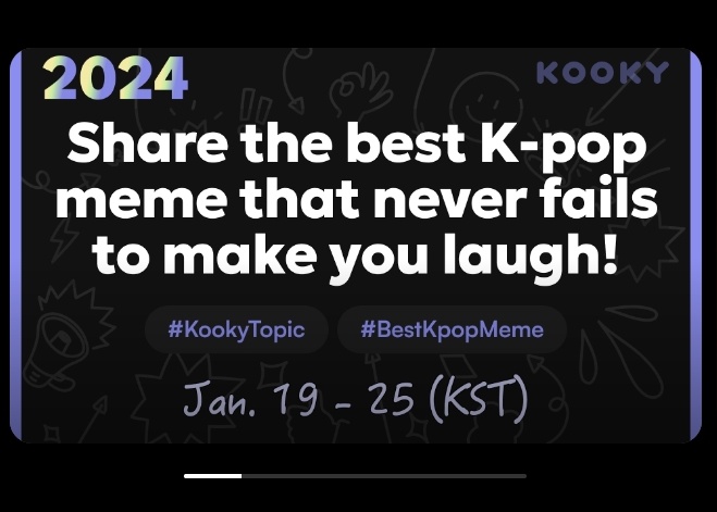 LE_VotingGlobal's tweet photo. NEW #KOOKY TOPIC
Try joining this new Kooky Topic for a chance to win reward Kookys! This is also an opportunity to promote him to nonfans within the Kooky Community. ^^
Just post the LE'V meme that's funniest to you with these tags #KookyTopic #BestKpopMeme to LE'V Community https://t.co/DOe4dQQAoe