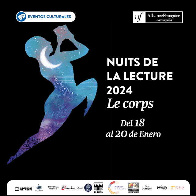 CirculoAbierto's tweet photo. ¡Explora el mundo literario en #NuitsDeLaLecture 2024, gestionado por la Alianza Francesa en Barranquilla! 📚 Este sábado 20 de enero, sumérgete en su feria de la lectura y descubre la magia de Círculo Abierto en su stand de Editorial. https://t.co/7lVS7mXPWt