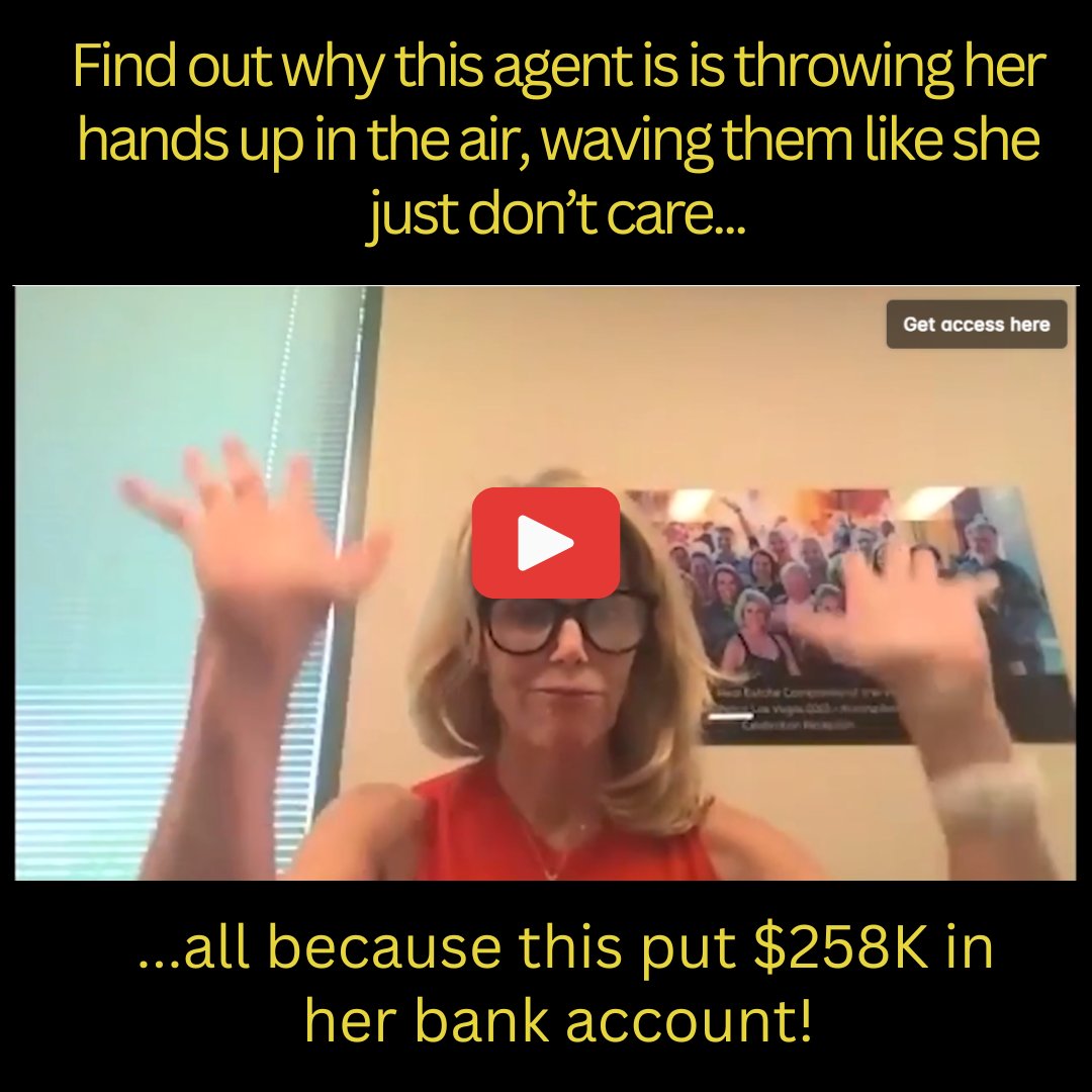 🎉 What's got this Agent fist-pumping? A whopping $258K commission! 🤑 Get inspired in just 1 min 16 sec with this Q1 strategy. Watch now: byreferralonly.wistia.com/medias/8vlowx0…  #RealEstateSuccess #CommissionCheck #Q1Strategy 🚀