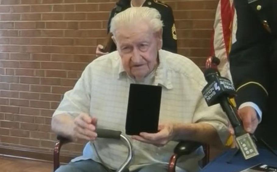 Russell Hamler, the last surviving member of WWII’s famed Merrill’s Marauders, will be laid to rest today.

Hamler died on Dec. 26, 2023,  at a veterans hospital in Pittsburgh, PA. He was 99.

#WeRememberThem