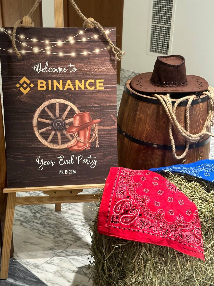 _RichardTeng's tweet photo. #Binance team year end party 🤠 https://t.co/K4sWKULVQC