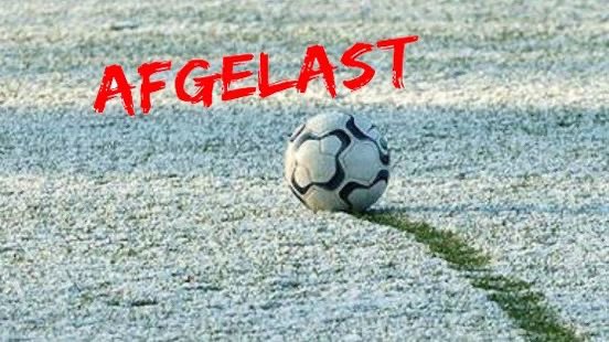 Afgelasting kunstgras- en trainingsveld voor zaterdag 20 en zondag 21 januari.
￼Ook het komende weekend, zaterdag 20 en zondag 21 januari, mag er niet getraind/gevoetbald worden op zowel de kunstgrasvelden als het trainingsveld. Dit op uitdrukkelijk verzoek van de gemeente.