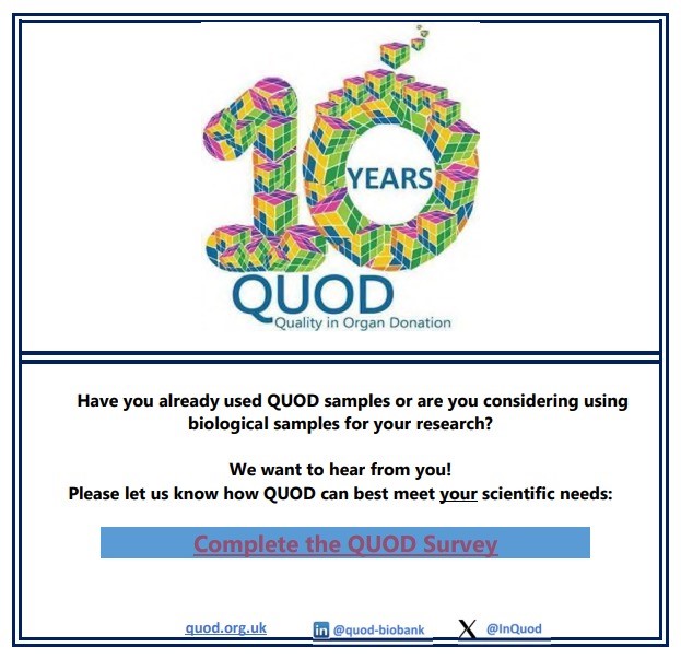 How can QUOD best meet your scientific needs? Follow the link and let us know rb.gy/svqlc3 #QUODsurvey @NDSurgicalSci @UniofOxford @NHSBT