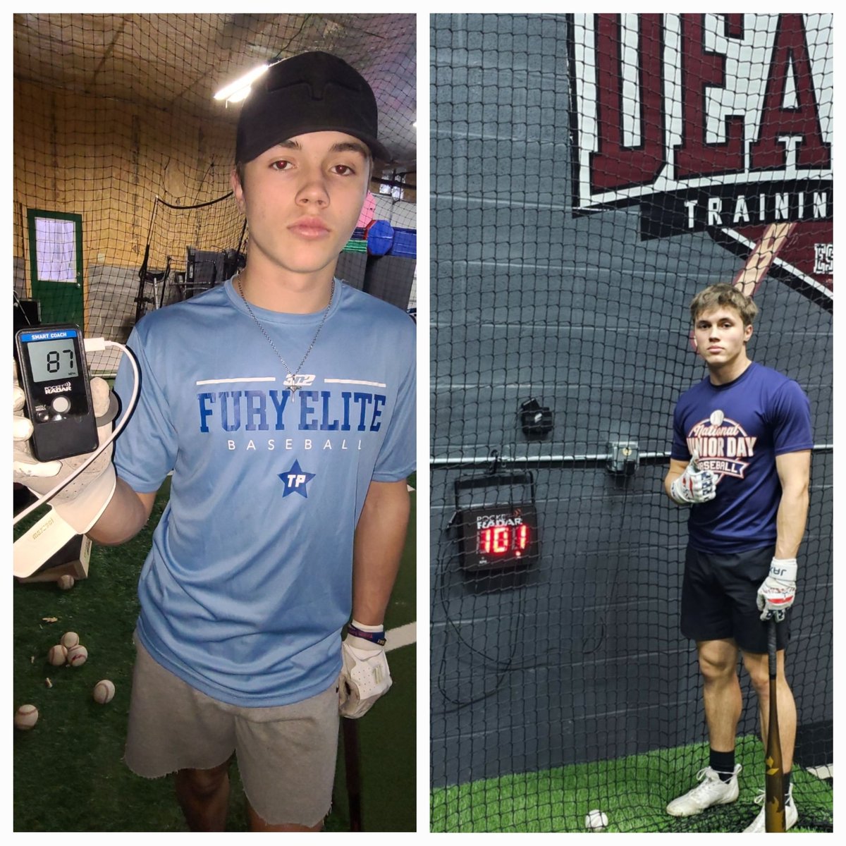 Landon Marple raising the DD exit velocity record to 101mph! From the tee! 

A little less than 2 years ago he was at 87!