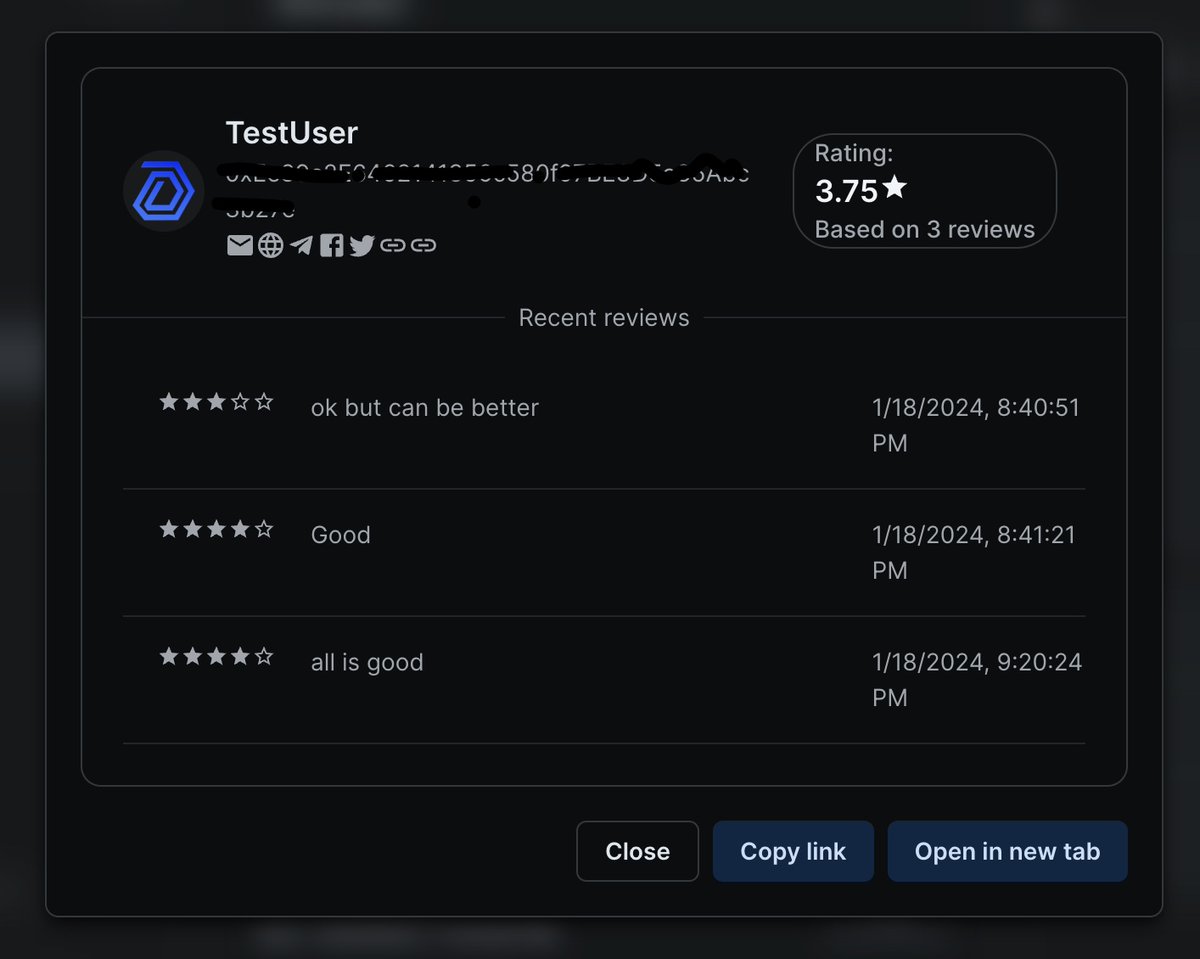 DecePay_org's tweet photo. 🚀 DecePay Development Update: Enhancing User Experience & Trust 🌐

We're excited to announce major updates to our platform, further solidifying our commitment to user-centric innovation:

1. User Info Card & Page Integration:

User-Friendly Features: Integration of the User Info Card and a dedicated User Page in the Alpha version, making user data more accessible and interactions smoother.

2. Transparency & Trust Enhancement:

Building Reputation: Introduction of a comprehensive rating system displaying total ratings and reviews across all supported chains on User Info Cards and Pages.

🔍 See all major updates in detail: https://t.co/qcuGAhmeVq

Reload the page if you can't see the updates!

🚀 Be a Part of Our Evolving Story:

Secure your spot in the DecePay journey. Invest in a project dedicated to resilience, innovation, and decentralized finance.

🔗 Grab your tokens: https://t.co/WD1EiRuwEN

📣 Stay connected for real-time updates:

Telegram Announcements: https://t.co/cmpHVZr8rW
Community Chat: https://t.co/BHy53OkudW
Twitter: https://t.co/vWOWrS0Puz
📩 For private allocations, contact us at devteam@decepay.org

#DecePay #DeFi #CryptoPayments #BlockchainInnovation