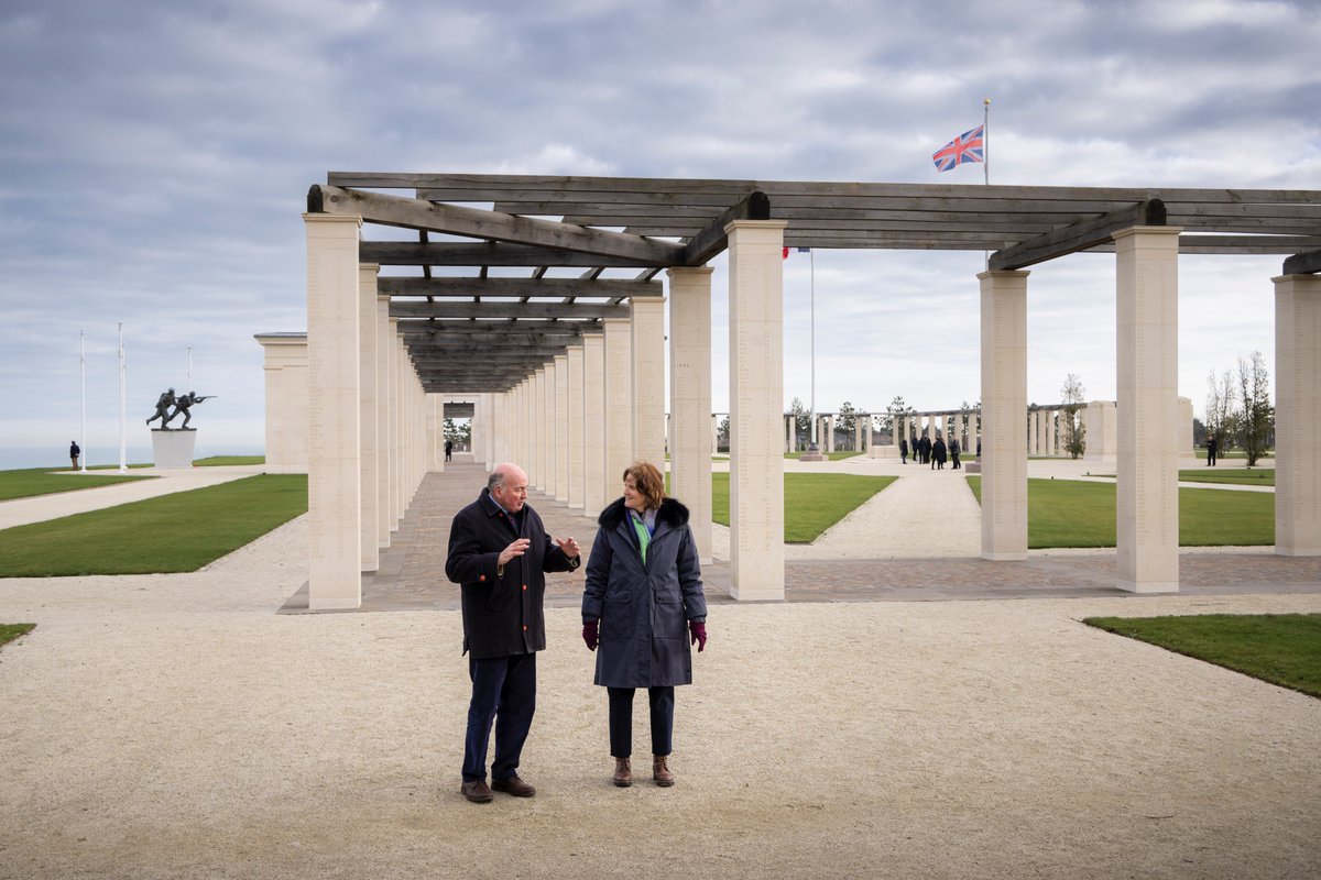 britishmemorial's tweet photo. Lessons of the past for generations of the future. Construction of 'The Winston Churchill Centre for Education and Learning' officially began this week. 
Full story: https://t.co/f0dRIp4Ryo
📷 @BAESystemsplc (principal sponsor) https://t.co/JPBybXXyPT