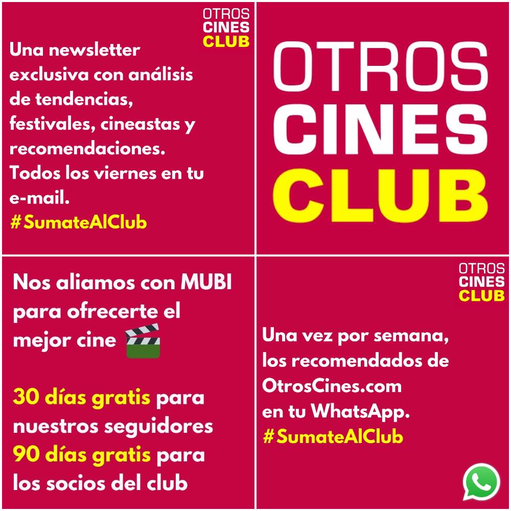 OtrosCines's tweet photo. ✅ Newsletter semanal exclusiva
✅ Beneficio en MUBI
✅ Recomendaciones semanales por WhatsApp
✅ Sorteo de entradas a los cines Multiplex
✅Descuentos en nuestros cursos y talleres
✅ Videoconferencia mensual en vivo y grabada (desde Marzo)
#SumateAlClub
https://t.co/NQhF1tFT7F https://t.co/nbmrV7gHLV