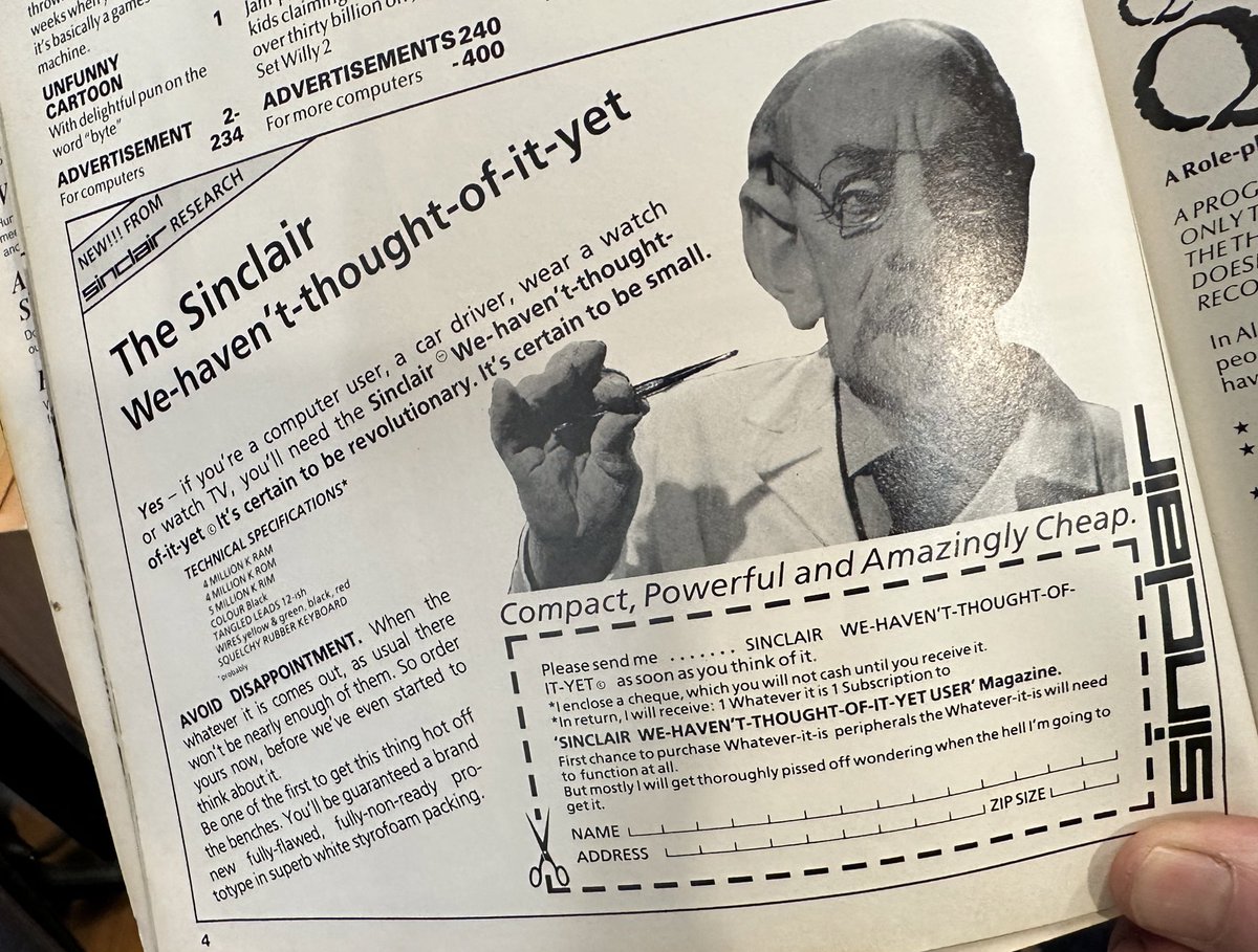 Dead on the button from Spitting Image 😂