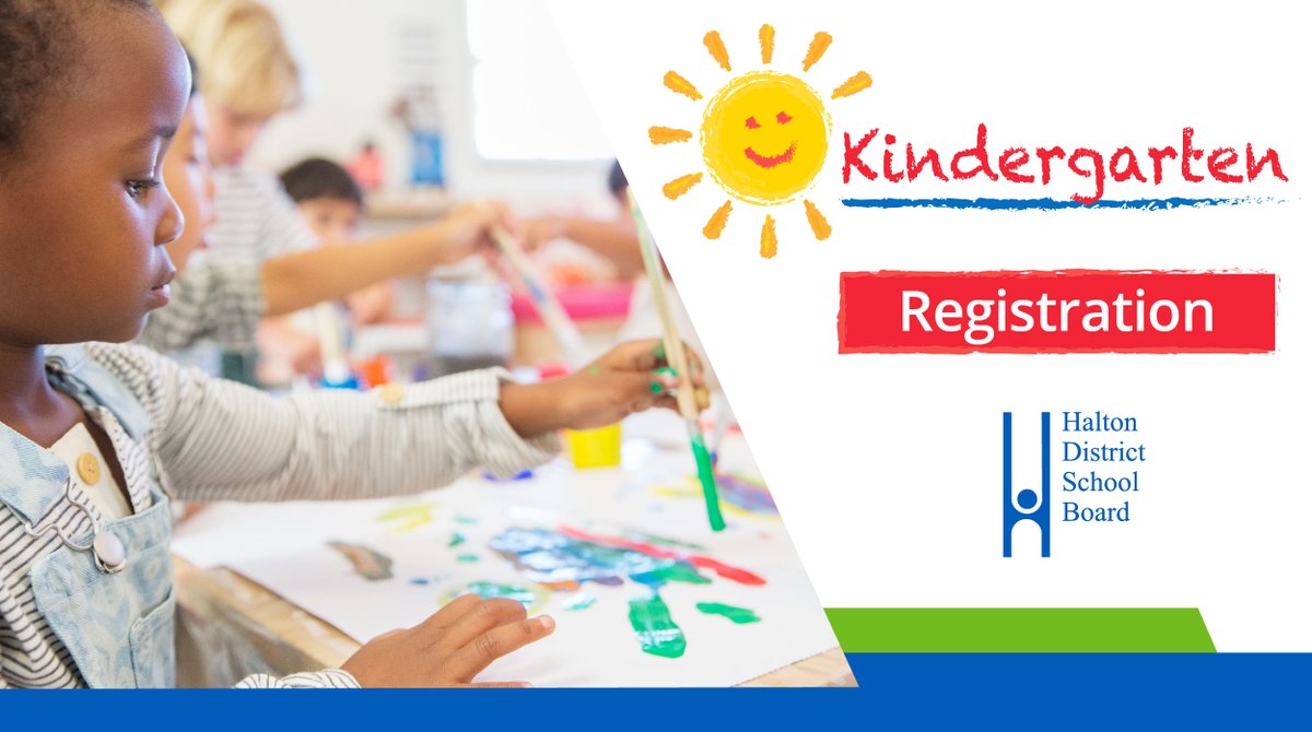Do you have a child starting school in Fall 2024? Registration is underway for Kindergarten in the #HDSB. Parents/guardians can register online or in-person.